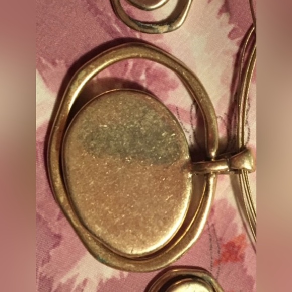 Necklace & Earring Artisan Jewelry SET Gold & Sterling ~ Unique PERFECT GIFT 🎁 - Picture 11 of 16